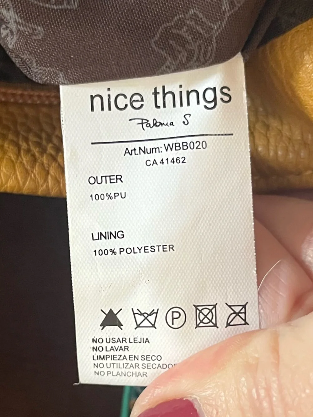 Nice things Paloma S 2-Tone Mustard and Green Crossbody Bag Adjustable Strap New - Picture 10 of 13
